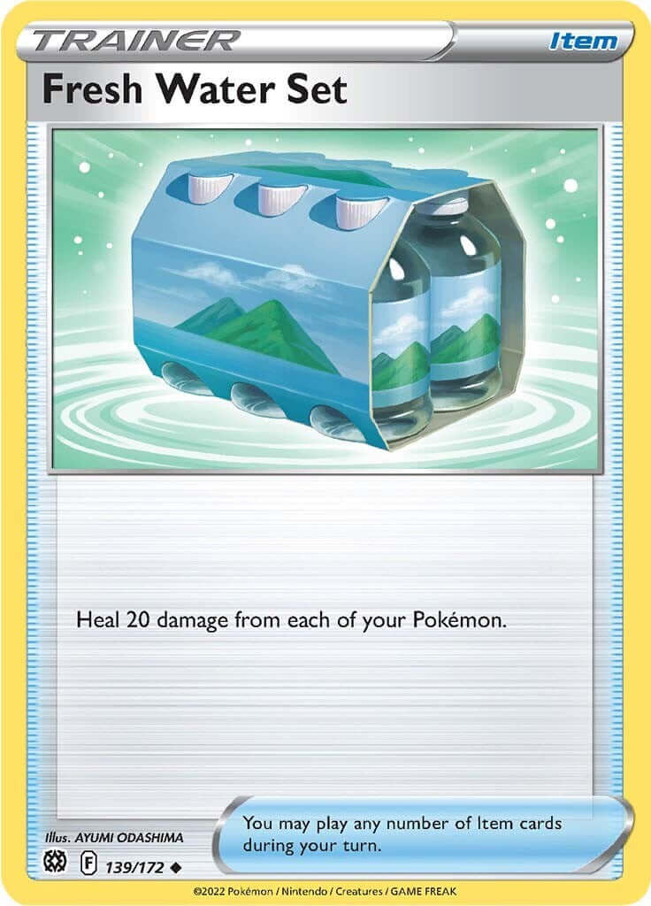 Fresh Water Set [SWSH09 - 139/172] Condition: Near Mint Collectible Trading Cards SWSH09: Brilliant Stars Also available: Language: English Printing: Reverse Holofoil