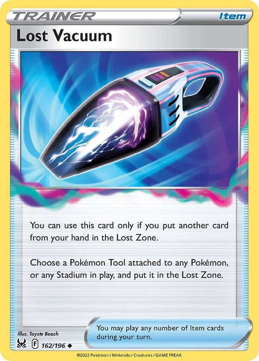 Lost Vacuum [SWSH11 - 162/196] Condition: Near Mint Collectible Trading Cards SWSH11: Lost Origin Also available: Language: English Printing: Reverse Holofoil
