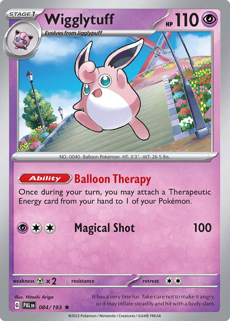 Wigglytuff [PAL - 084/193] Condition: Near Mint Collectible Trading Cards SV02: Paldea Evolved Also available: Language: English Printing: Holofoil