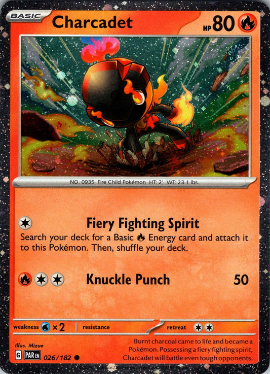 Charcadet - 026/182 (Cosmos Foil) [MCAP - 026/182] Condition: Near Mint Collectible Trading Cards Miscellaneous Cards & Products Also available: Language: English Printing: Holofoil