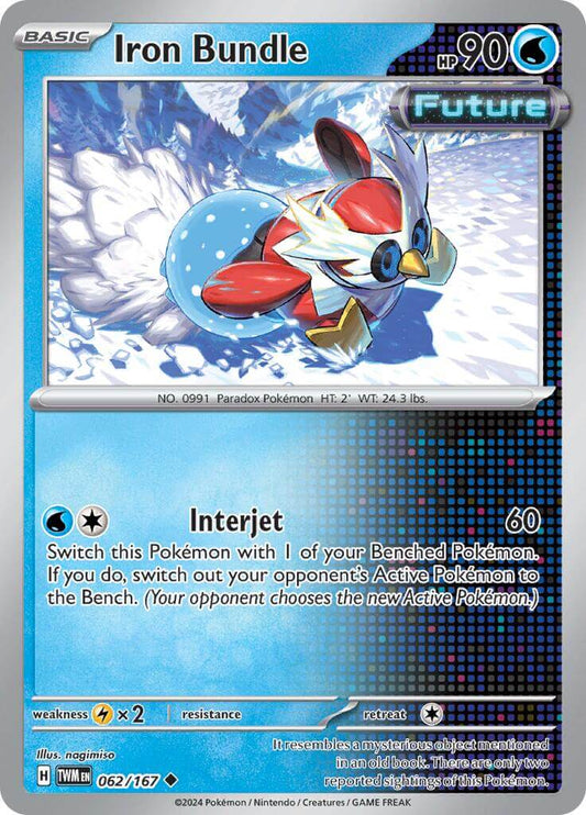 Iron Bundle [TWM - 062/167] Condition: Near Mint Collectible Trading Cards SV06: Twilight Masquerade Also available: Language: English Printing: Reverse Holofoil