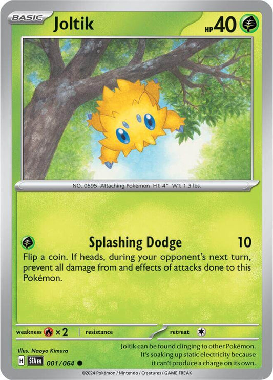 Joltik [SFA - 001/064] Condition: Near Mint Collectible Trading Cards SV: Shrouded Fable Also available: Language: English Printing: Reverse Holofoil