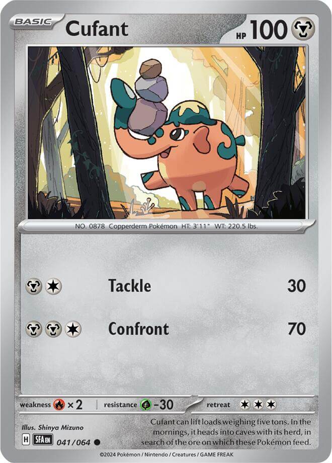 Cufant - 041/064 [SFA - 041/064] Condition: Near Mint Collectible Trading Cards SV: Shrouded Fable Also available: Language: English Printing: Reverse Holofoil
