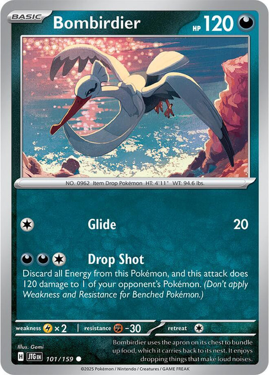Bombirdier [JTG - 101/159] Condition: Near Mint Collectible Trading Cards SV09: Journey Together Also available: Language: English Printing: Reverse Holofoil