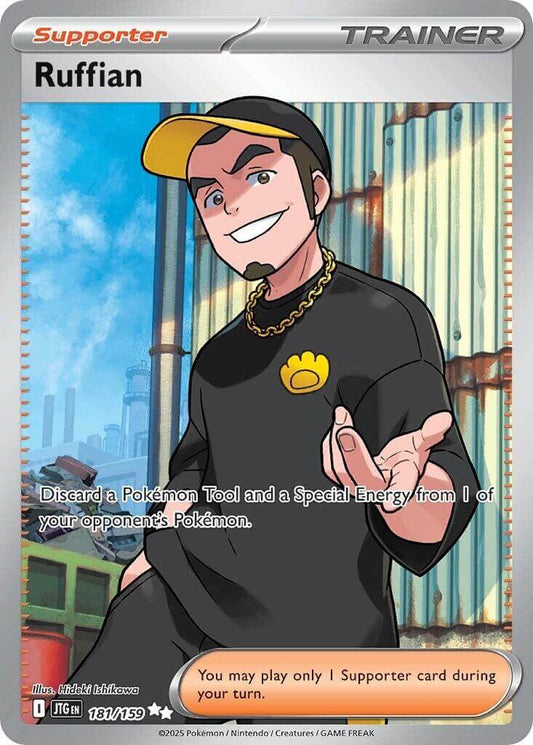 Ruffian - 181/159 [JTG - 181/159] Condition: Near Mint Collectible Trading Cards SV09: Journey Together Also available: Language: English Printing: Holofoil