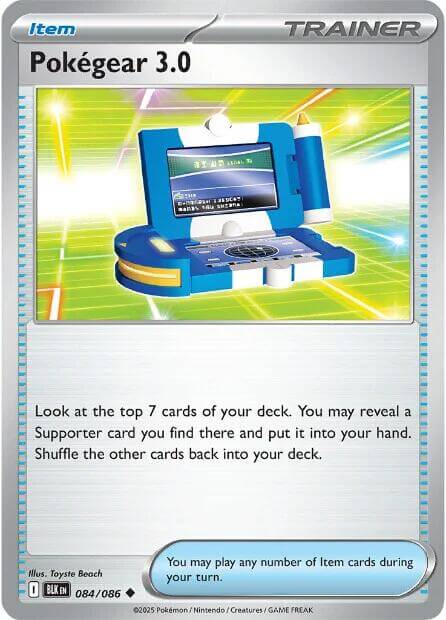 Pokegear 3.0 [BLK - 084/086] Condition: Near Mint Collectible Trading Cards SV: Black Bolt Also available: Language: English Printing: Reverse Holofoil
