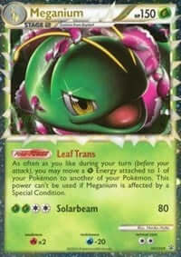 Meganium (Prime) - HGSS08 [PR - HGSS08] Condition: Moderately Played Collectible Trading Cards HGSS Promos Also available: Language: English Printing: Holofoil